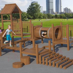 Ahşap Serisi Çocuk Oyun Parkları
